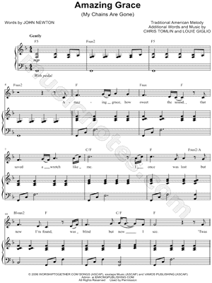 Amazing Grace (My Chains Are Gone)