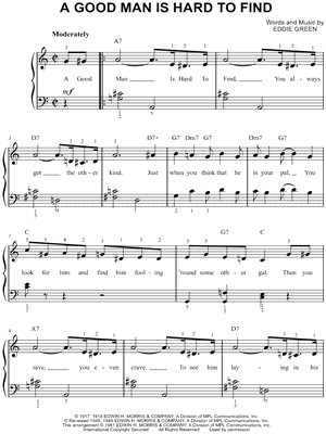 A Good Man Is Hard to Find