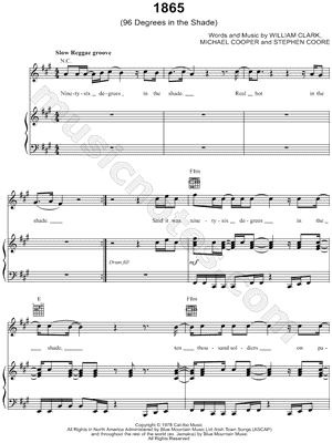 1865 (96 Degrees in the Shade)