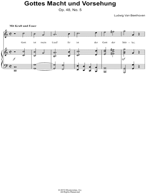 Gottes Macht Und Vorsehung