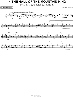 In the Hall of the Mountain King