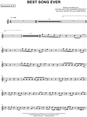 Best Song Ever - Eb Instrument