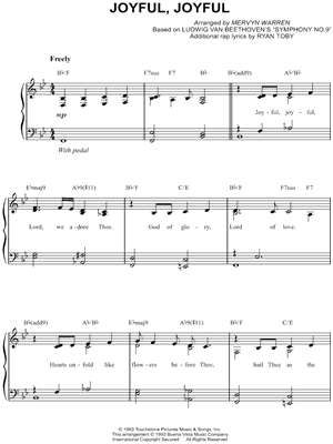 Joyful, Joyful
