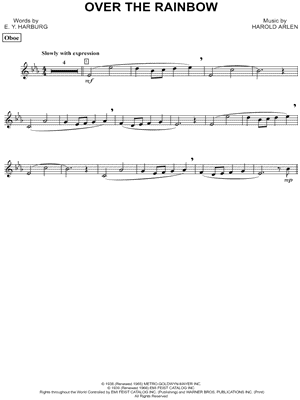 Over the Rainbow - Oboe