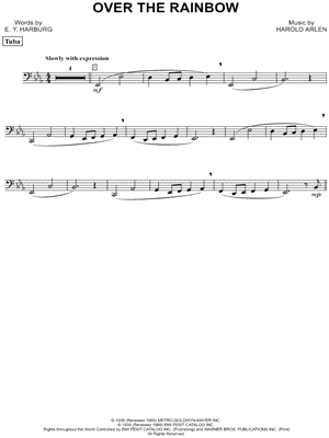 Over the Rainbow - Tuba