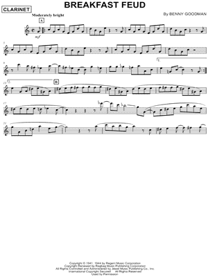 Breakfast Feud - Clarinet