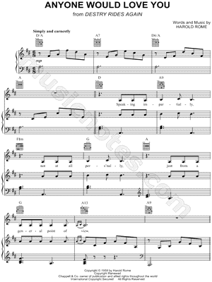 Anyone Would Love You