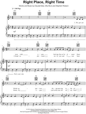 Right Place, Right Time