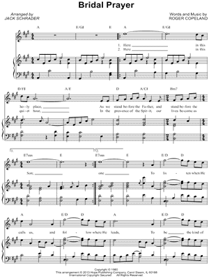 Bridal Prayer