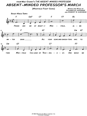 Absent-Minded Professor's March