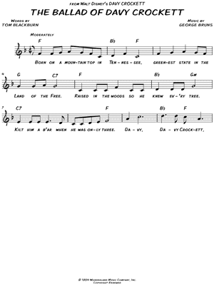 The Ballad of Davy Crockett