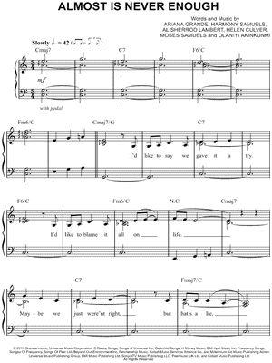 Almost Is Never Enough