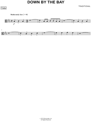 Down By the Bay - Viola