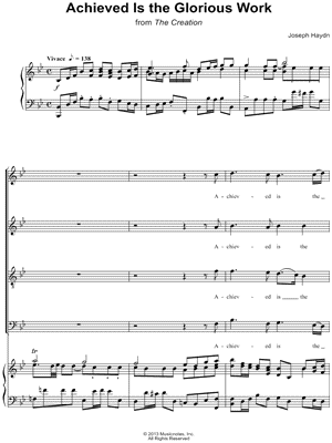 Achieved Is the Glorious Work