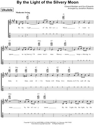 By the Light of the Silvery Moon