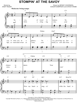 Stompin' at the Savoy