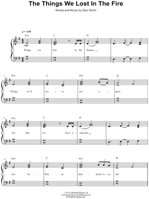 Things We Lost In the Fire