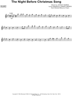 The Night Before Christmas Song