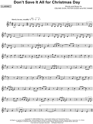 Don't Save It All for Christmas Day