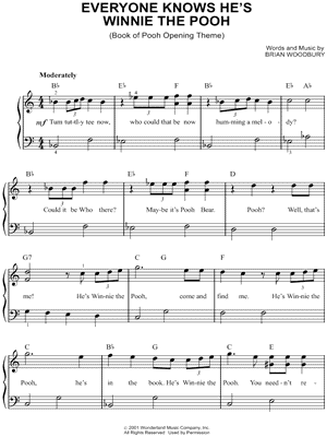 Everyone Knows He's Winnie the Pooh