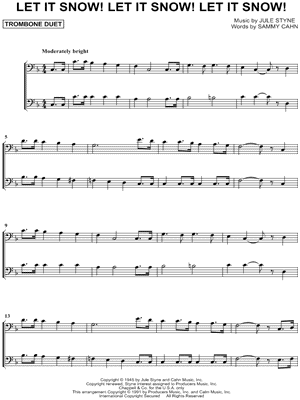 Let It Snow! Let It Snow! Let It Snow!