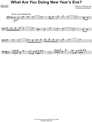 What Are You Doing New Year's Eve?