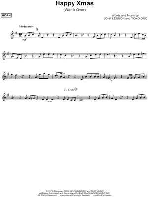 Happy Xmas (War Is Over)