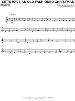 Let's Have An Old Fashioned Christmas