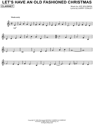 Let's Have An Old Fashioned Christmas