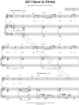 All I Have Is Christ