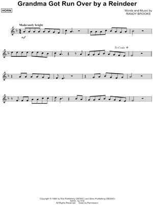 Grandma Got Run Over By a Reindeer