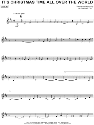 It's Christmas Time All Over the World