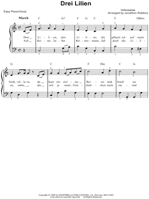 Drei Lilien