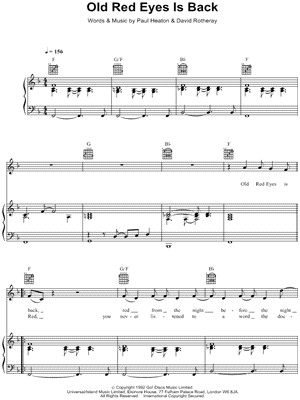 Old Red Eyes Is Back