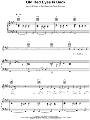 Old Red Eyes Is Back