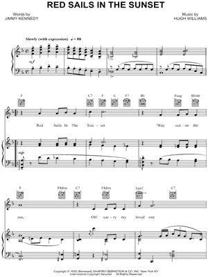 Red Sails in the Sunset