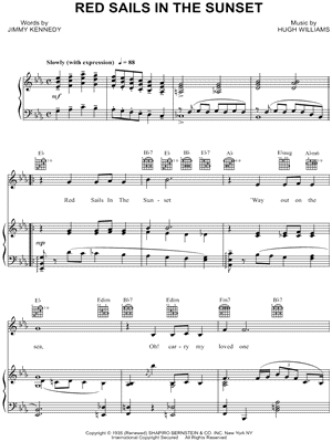 Red Sails in the Sunset