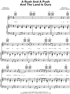 A Rush And A Push And The Land Is Ours