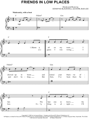 Friends In Low Places