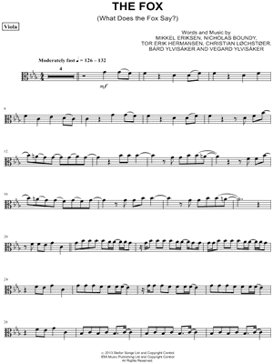 The Fox (What Does the Fox Say?) - Viola