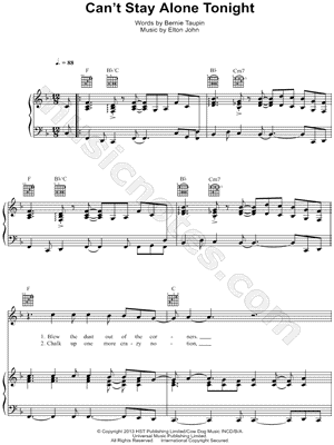 Can't Stay Alone Tonight