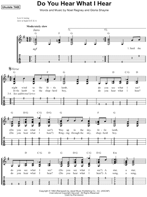 Do You Hear What I Hear?