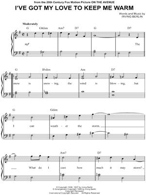 I've Got My Love to Keep Me Warm