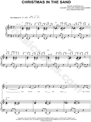 Christmas In the Sand