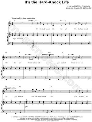 It's the Hard-Knock Life