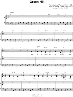 Green Hill by Paul Cardall - Sheet Music