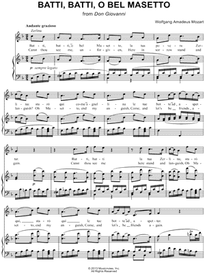 Batti, Batti, O Bel Masetto
