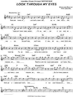 Look Through My Eyes