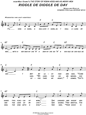 RIDDLE DE DIDDLE DE DAY