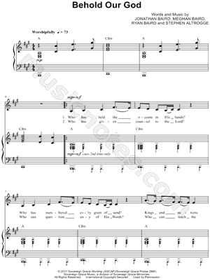 Behold Our God